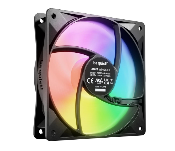 BE QUIET! Light Wings LX 120mm High-speed PWM Triple Pack 3x120mm - 1287580 - zdjęcie 3